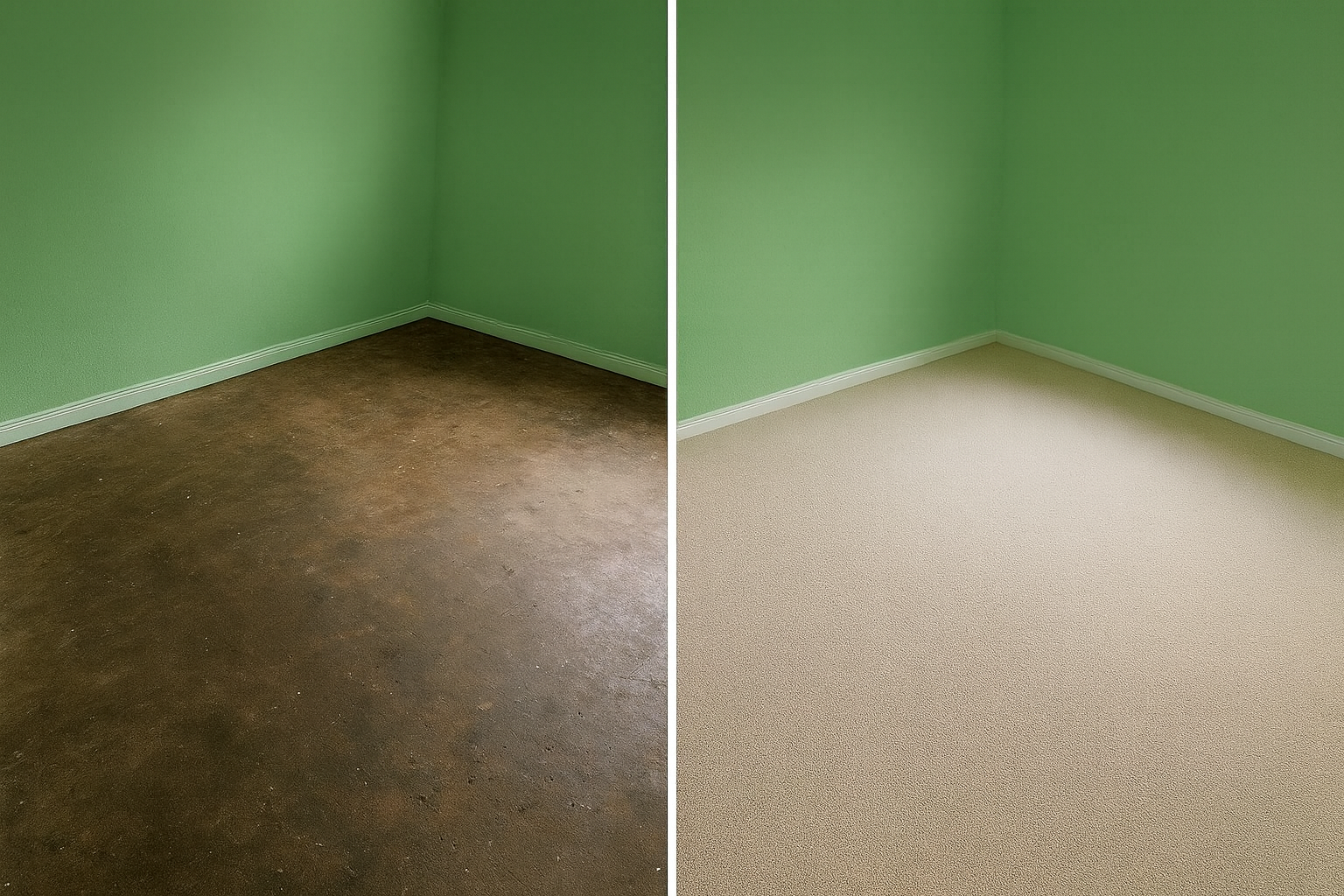 Laminate floor detail